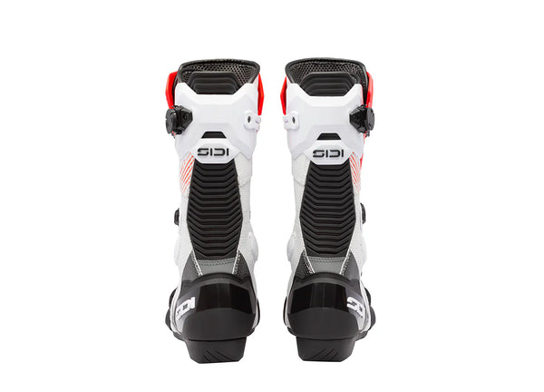 Sidi MAG 2 Air motorcycle boots in white, black and red colourway 391