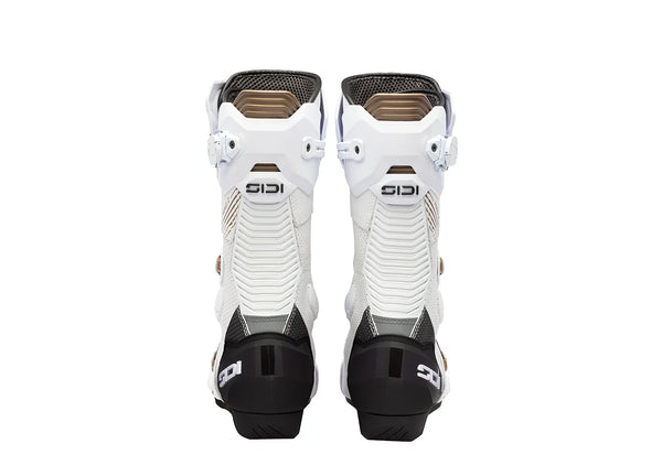 Sidi MAG 2 Air motorcycle boot in white and black colourway model 203