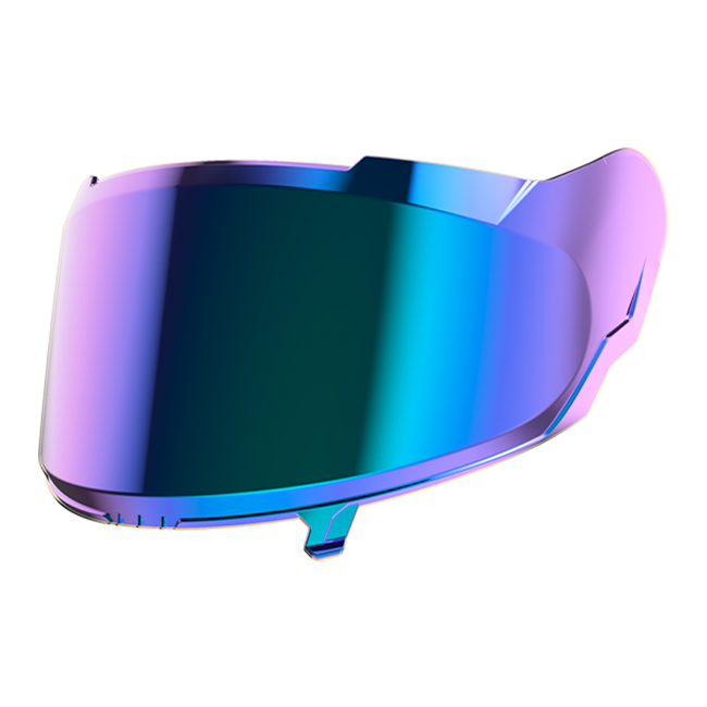 Nexx X.R3R replacement visor in mirrored blue iridium finish