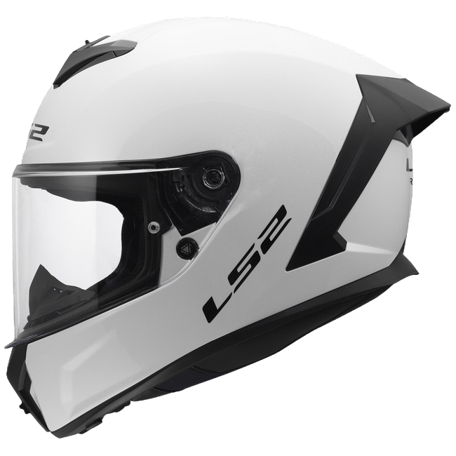 LS2 FF820 Rapid III Helmet – Solid Gloss White