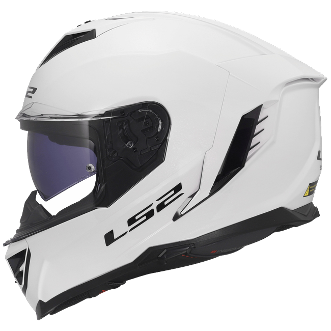 LS2 FF818 Storm III Helmet – Solid Gloss White