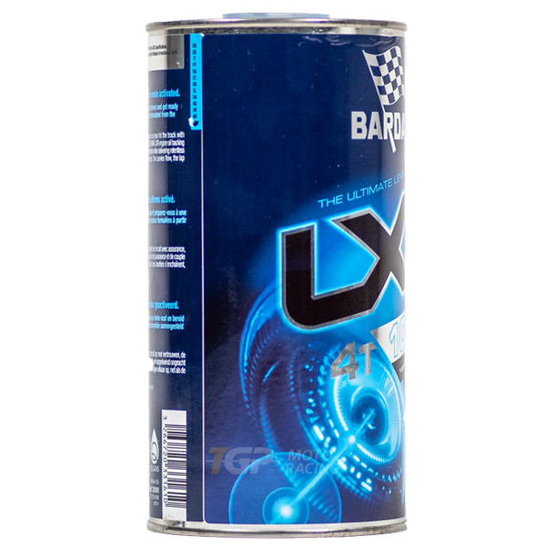 Bardahl Plasma LXR 10W40 1 litre fully synthetic motorcycle engine oil bottle
