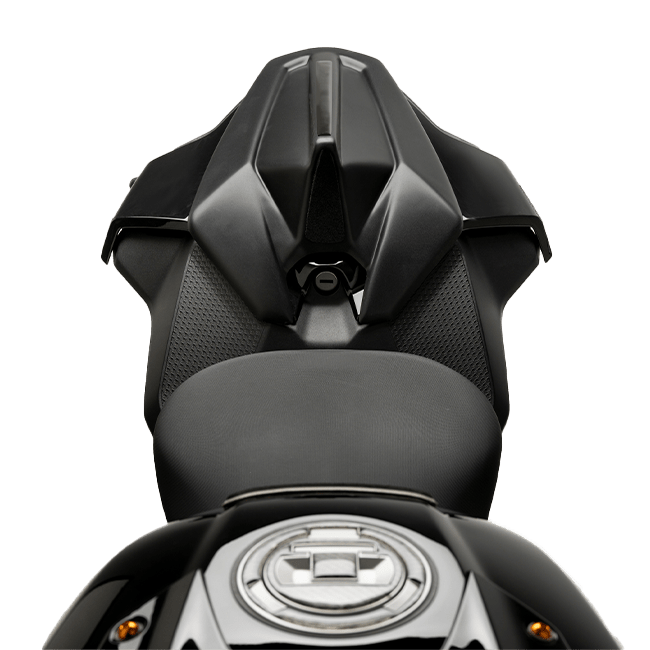 Puig rear seat cowl fairing for BMW S1000RR K67 2023-2026 in carbon-look finish