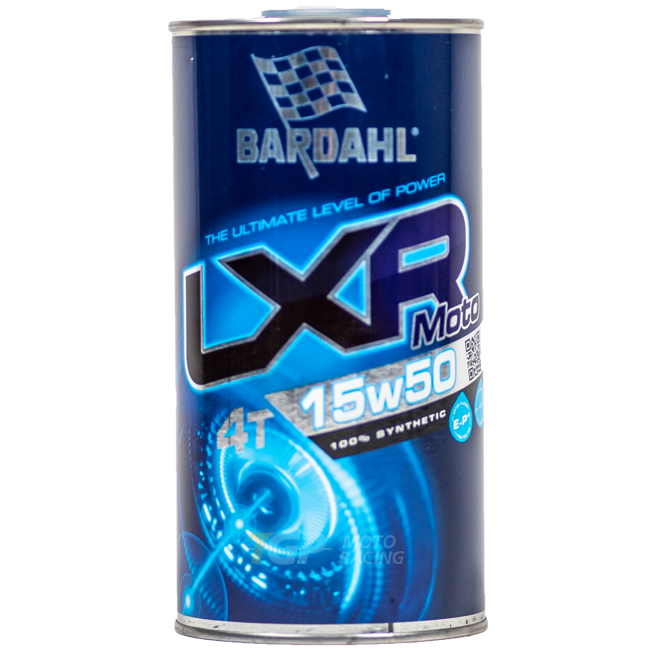 Bardahl Plasma LXR 15W50 fully synthetic motorcycle engine oil 1 litre bottle