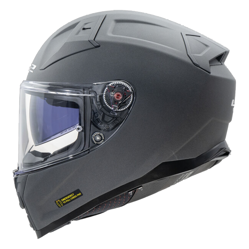 LS2 FF811 Vector II Helmet – Solid Concrete Matt