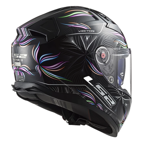 LS2 FF811 Vector II Helmet – Tropical Black/White
