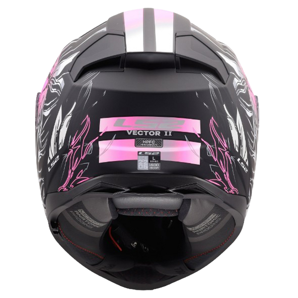 LS2 FF811 Vector II Helmet – Darflo Matt Black/Pink