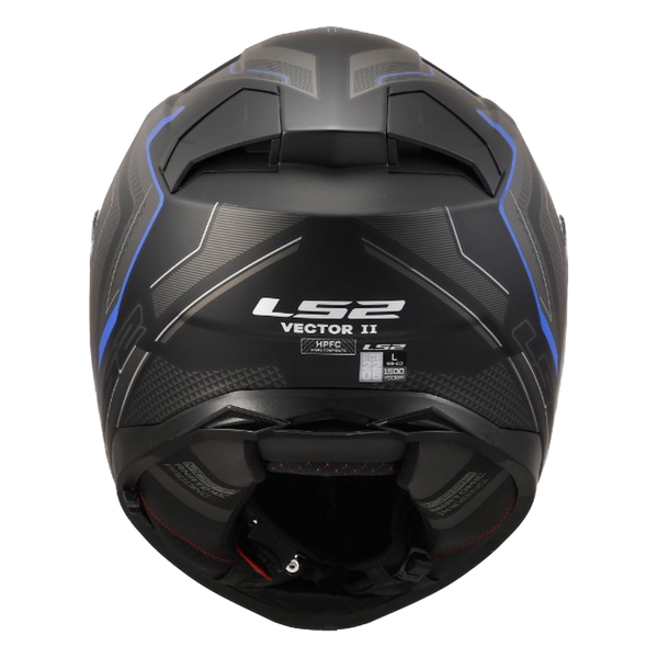 LS2 FF811 Vector II Helmet – Alizer Matt Black/Blue
