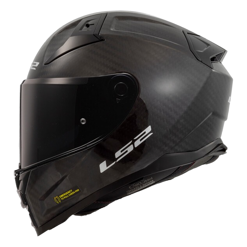 LS2 FF811 Vector II Carbon Helmet – Gloss Carbon