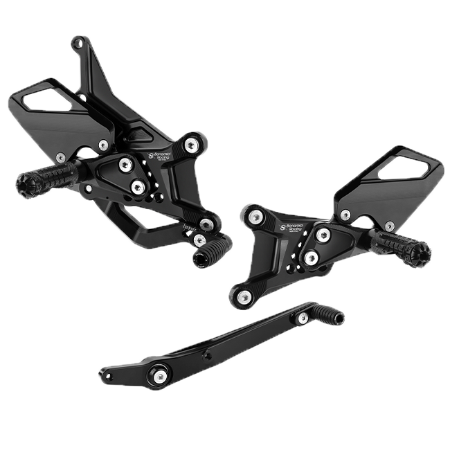 Bonamici Racing Y017 rearset system for Yamaha YZF-R9 2025-2026