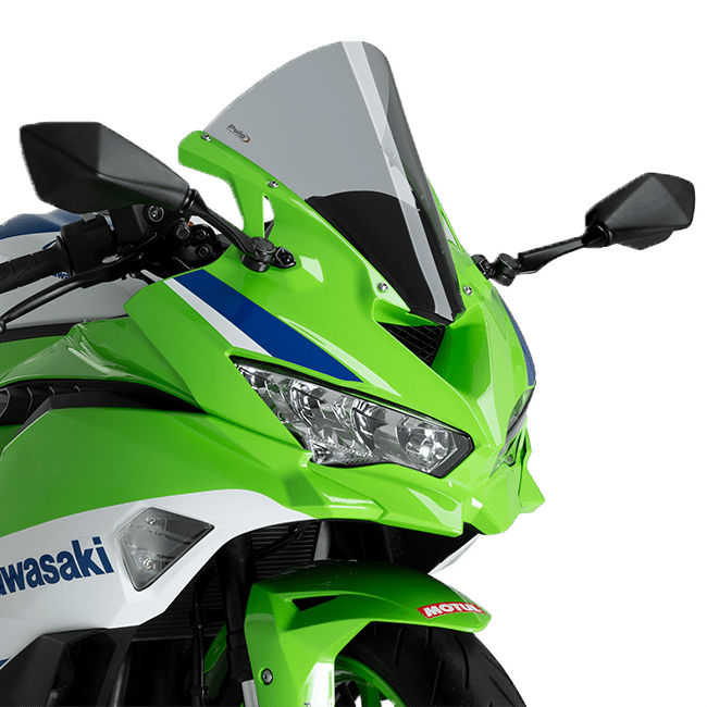 Puig R-Racer windscreen for Kawasaki ZX-4RR 2023–2025 in transparent acrylic