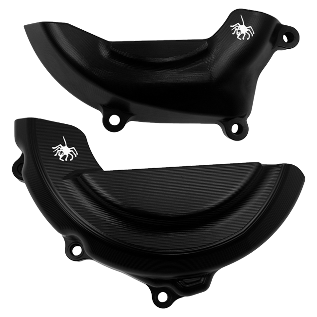 Spider Racing engine cover protector complete set for Ducati Panigale V2 S 890 2025-2026 part 20.D338