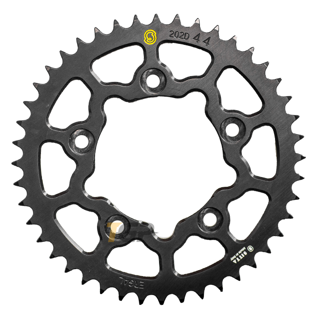 Sitta 202D aluminium rear sprocket for Ducati Panigale 899 and 959, hard-anodised finish