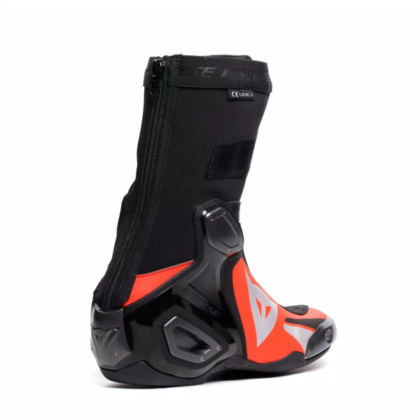 Dainese Axial 2 motorcycle boots men black and red