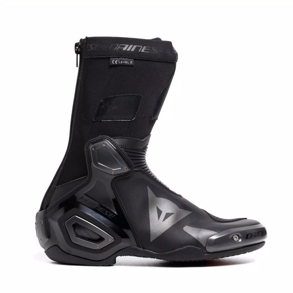 Dainese Axial 2 motorcycle boots men black – race and road boot with magnesium protectors