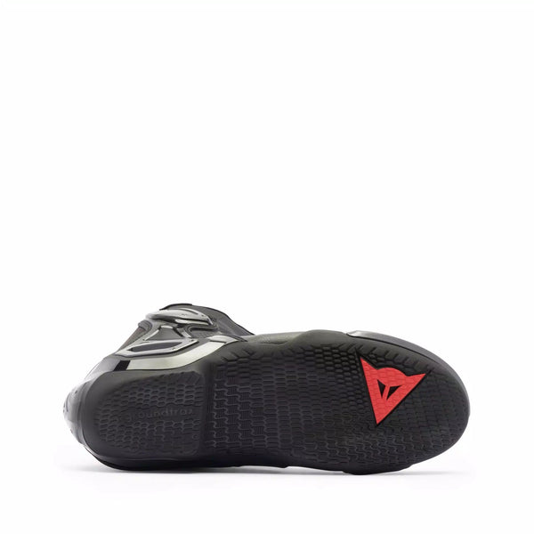 Dainese Axial 2 Air men's motorcycle racing boot in black with red logo