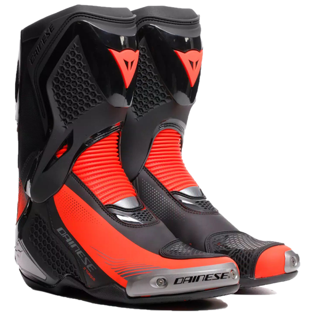 Dainese Torque 4 men's motorcycle boots in black and red