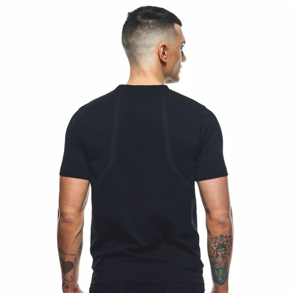 Dainese Quick Dry Tee men's base layer T-shirt in black