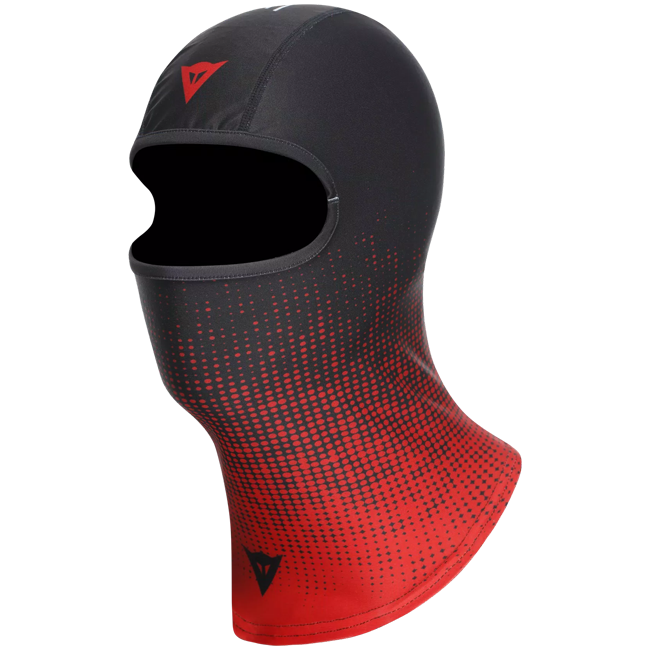 Dainese balaclava black and red with Dainese logo, part 201910000681L001