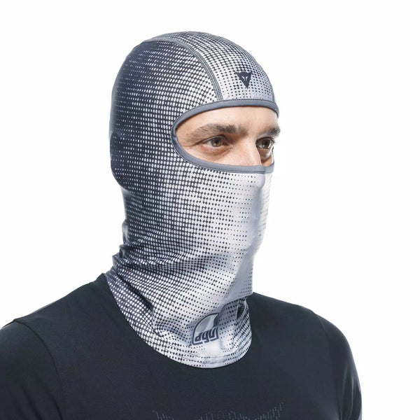 Dainese balaclava grey with AGV logo — Coolmax helmet liner