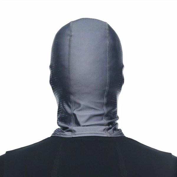 Dainese balaclava grey with AGV logo — Coolmax helmet liner