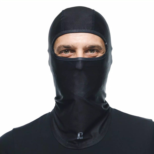 Dainese motorcycle balaclava black with AGV logo, Coolmax fabric, size L/XL