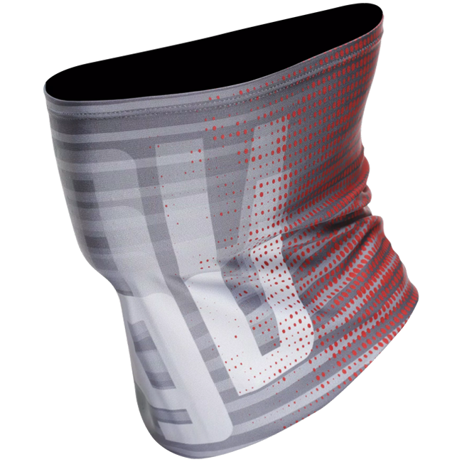 Dainese Tricolore neck tube with AGV logo in Italian national colours
