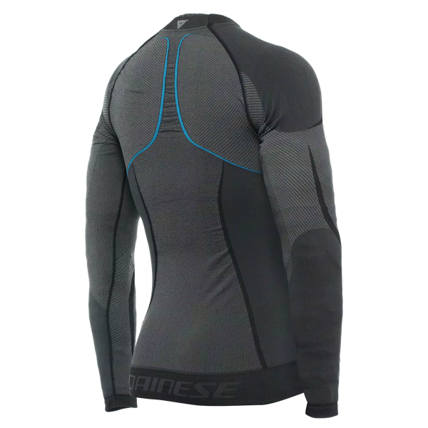 Dainese Dry LS long-sleeve base layer top for men, moisture-wicking seamless construction