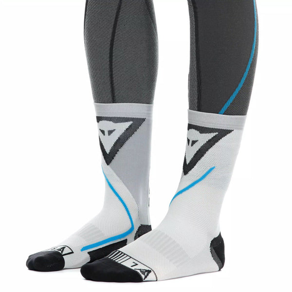 Dainese Dry Mid Socks ergonomic motorcycle compression socks