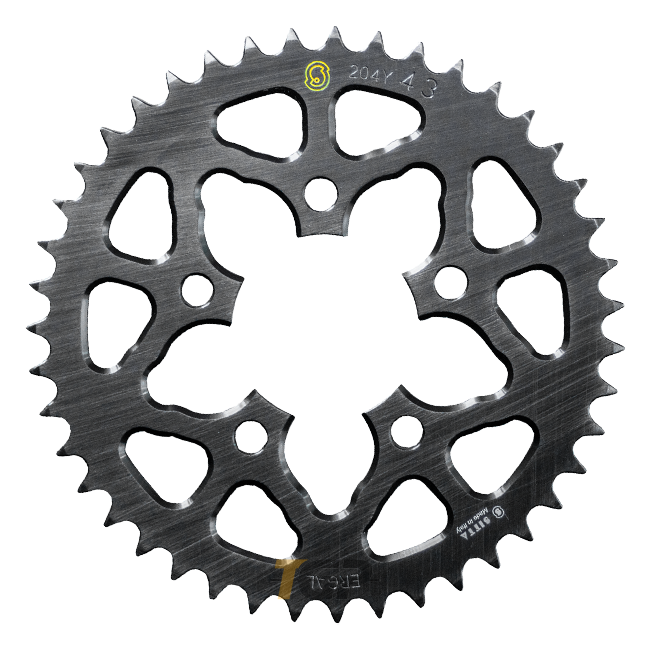 Sitta 204Y aluminium rear sprocket for BMW HP4 and HP4 Race, 520 pitch, anodised finish