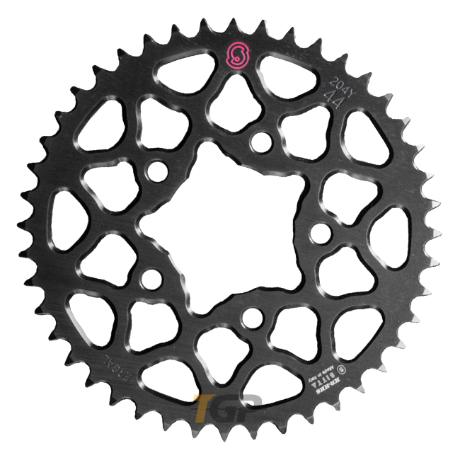 Sitta GP aluminium rear sprocket 204Y-HR20GP black SuperHard for BMW HP4 and HP4 Race