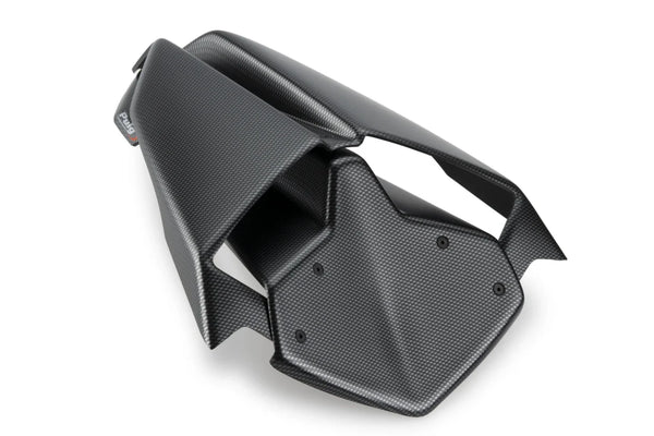 Puig rear seat cowl for Yamaha YZF-R1 RN65 in matte black — monoposto MotoGP-style tail fairing