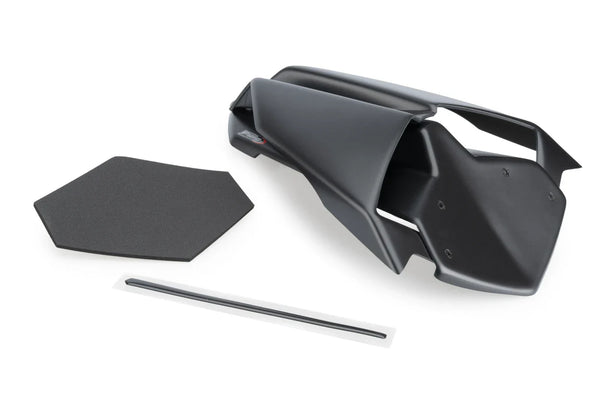 Puig rear seat cowl for Yamaha YZF-R1 RN65 in matte black — monoposto MotoGP-style tail fairing