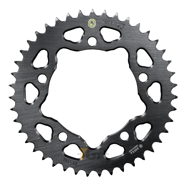 Sitta 207Y aluminium rear sprocket for BMW S1000RR K67, 525 pitch, multiple colour options