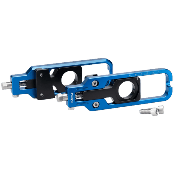 Puig CNC-machined aluminium chain tensioner for BMW M1000RR K66, anodised finish