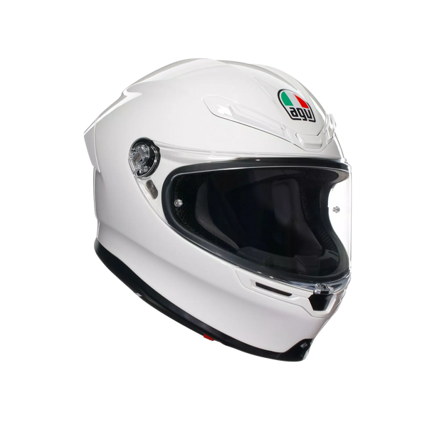 AGV K6 S full-face helmet in gloss white