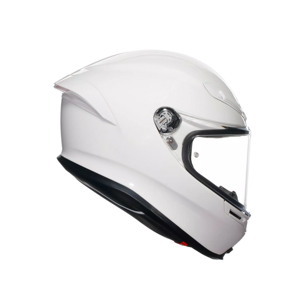 AGV K6 S full-face helmet in gloss white