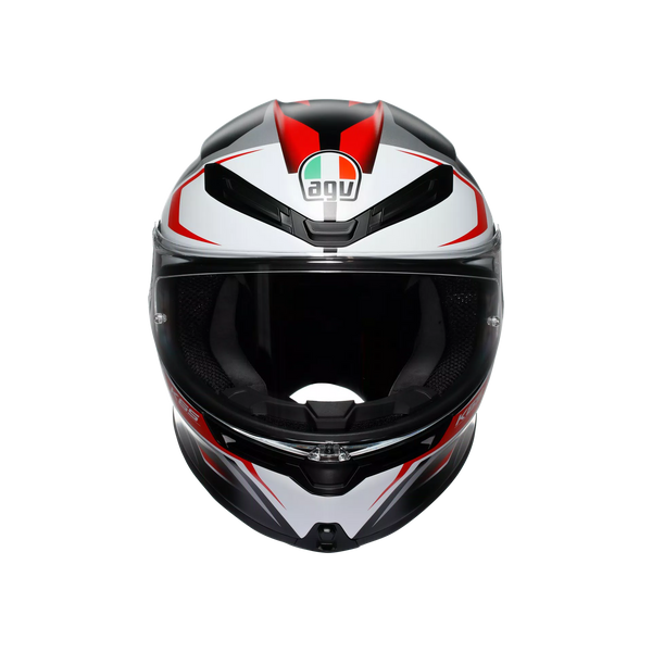AGV K6 S full-face helmet Karve Matte Black White Red