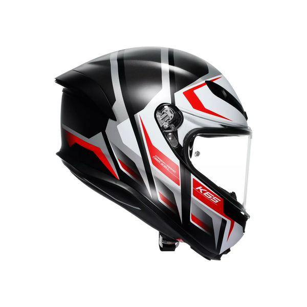 AGV K6 S full-face helmet Karve Matte Black White Red