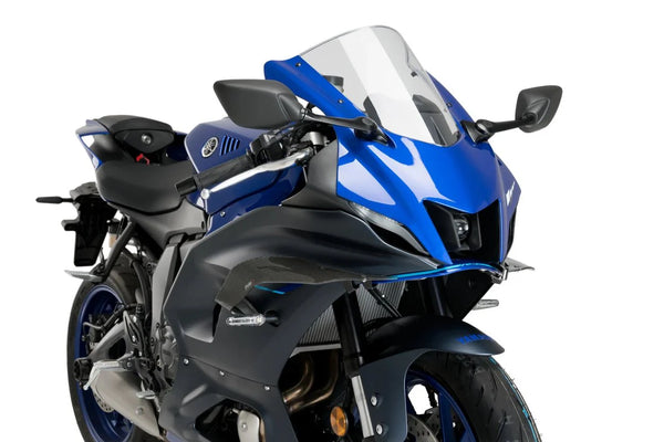 Puig Race Side Spoiler Downforce for Yamaha YZF-R7 in matte black