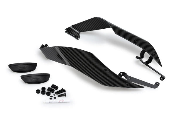 Puig Race Side Spoiler Downforce for Yamaha YZF-R7 in matte black