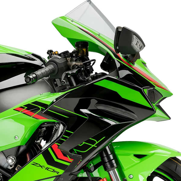 Puig Race Side Spoilers for Kawasaki ZX-10R (2021–2025)
