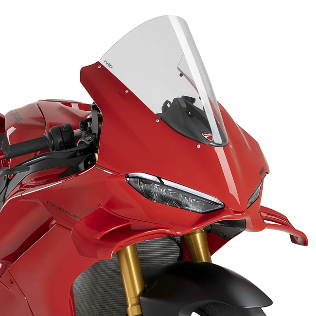 Puig R-Racer windscreen for Ducati Panigale V4 V4 S V4 R 2025-2026 part 22333
