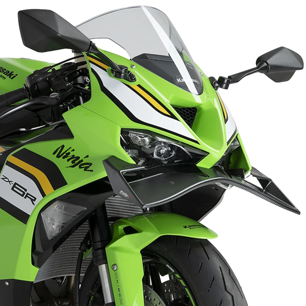 Puig GP Frontal Spoiler Winglet for Kawasaki ZX-6R Ninja (2024–2026)