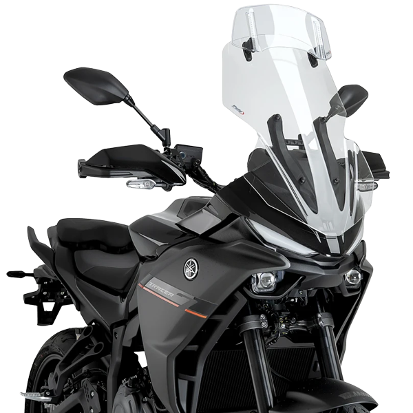 Puig Touring Windshield with Adjustable Visor for Yamaha Tracer 7 (2025–2026)