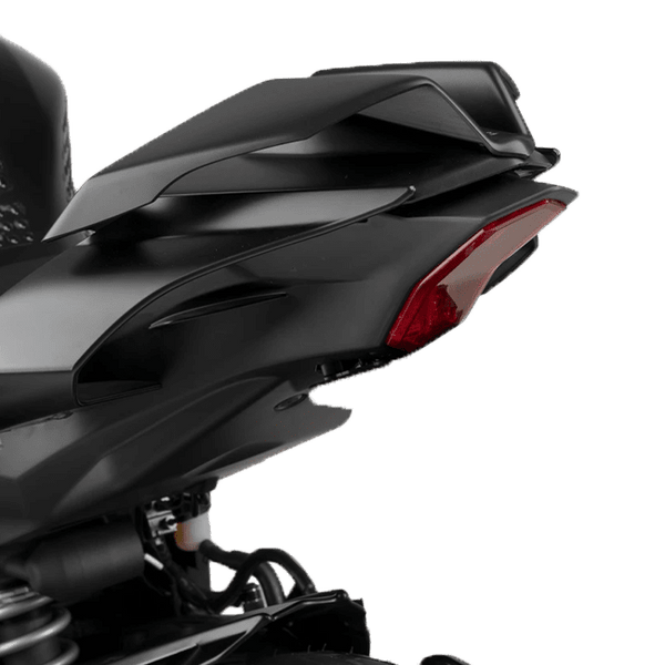 Puig rear seat cowl for Yamaha YZF-R1 RN65 in matte black — monoposto MotoGP-style tail fairing