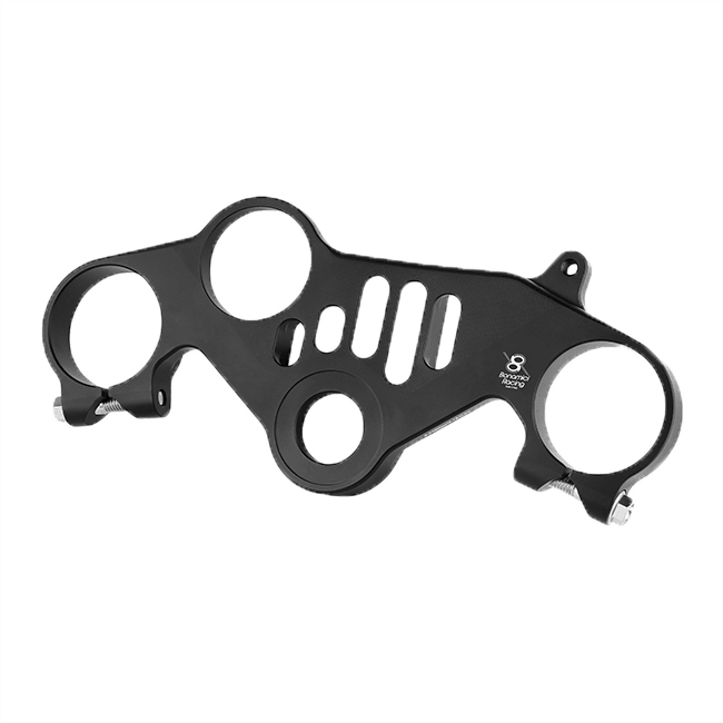 Bonamici Racing PSY4 upper fork triple clamp for Yamaha YZF-R9, anodised aluminium