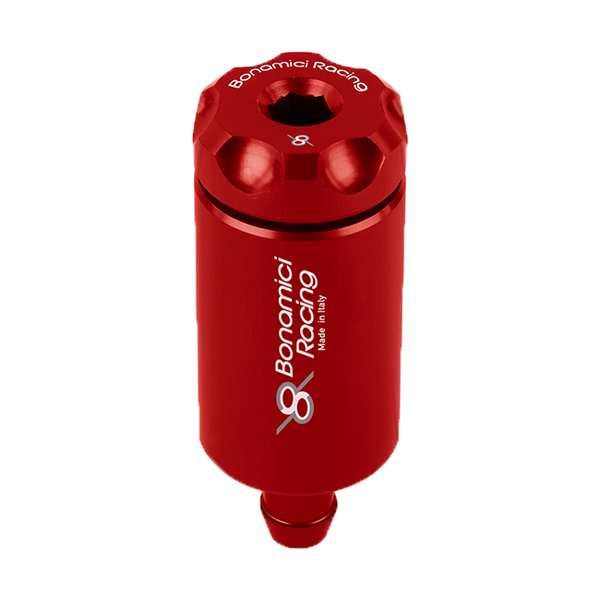 Bonamici Racing model 0040 rear brake fluid reservoir for Yamaha YZF-R9 anodised aluminium
