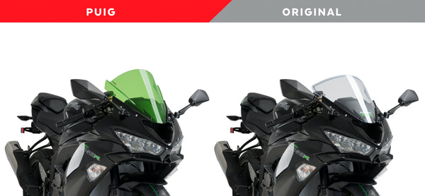 Puig Z-Racing windscreen for Kawasaki ZX-6R 2019-2023