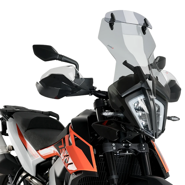 Puig Touring Windshield with Adjustable Visor for KTM 790 Adventure R (2019–2020)